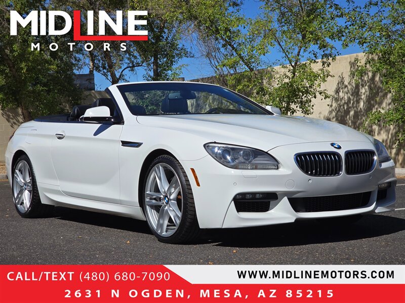 Used 2015 BMW 640i Convertible RWD image 1