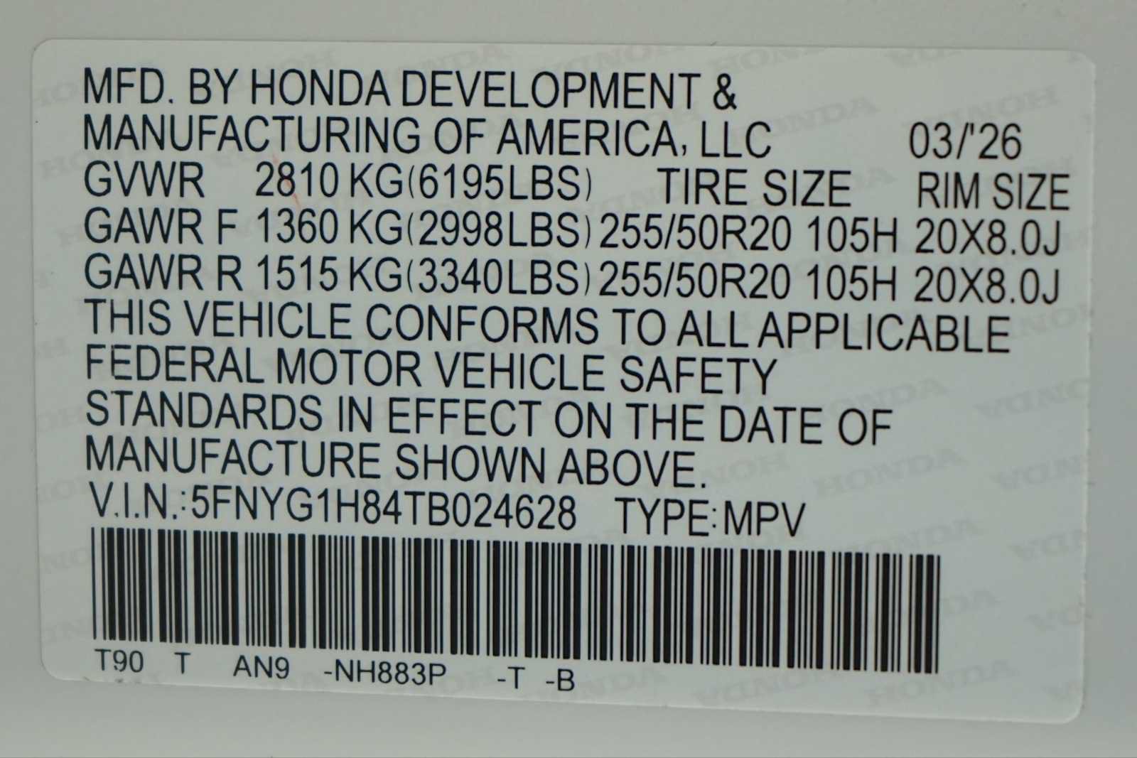 Used 2026 Honda Pilot Elite image 30