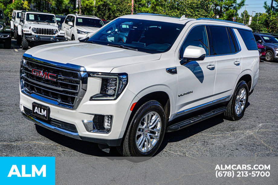 Used 2021 GMC Yukon SLT w/ SLT Luxury Plus Package RWD image 14