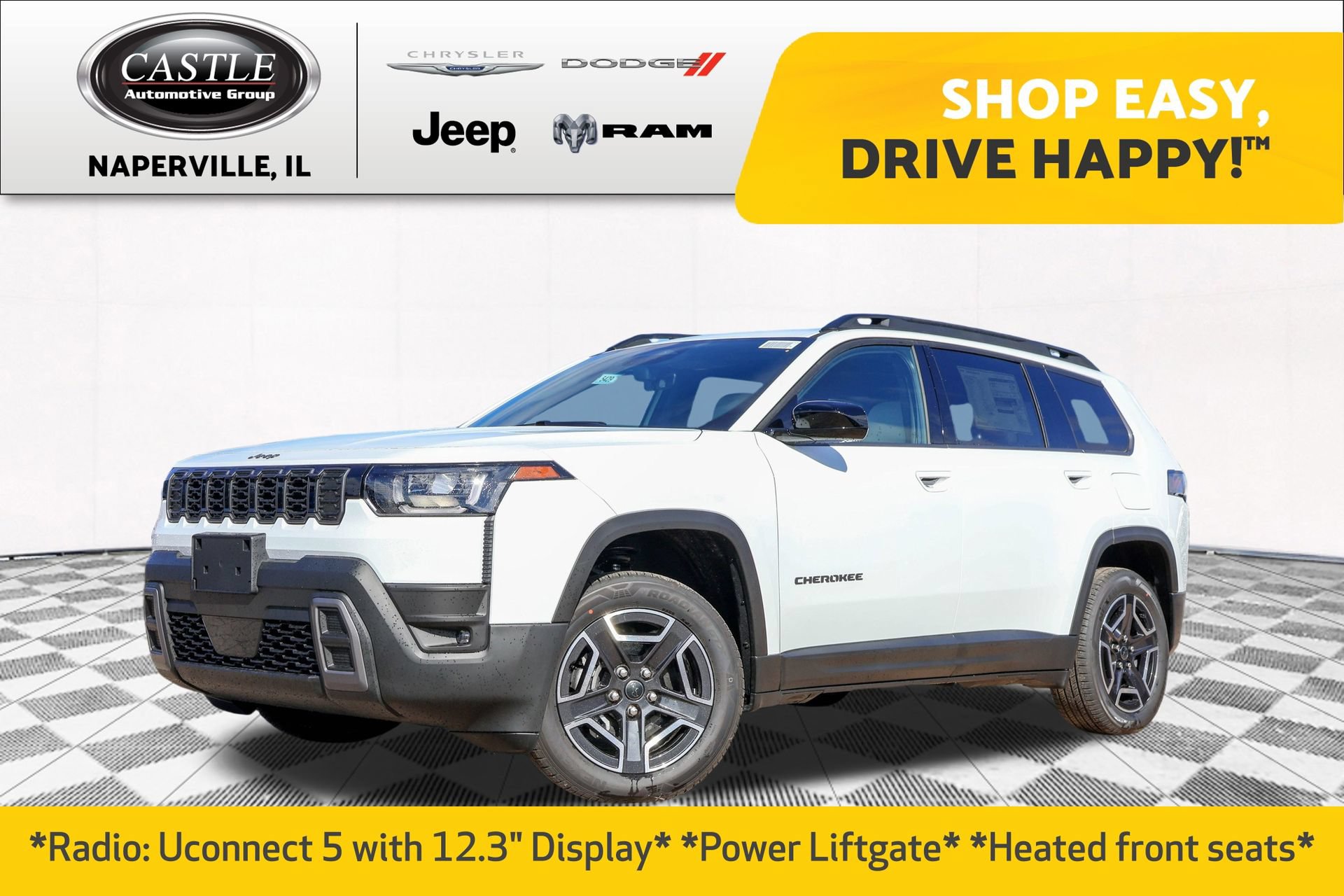 New 2026 Jeep Cherokee Laredo AWD/4WD image 1