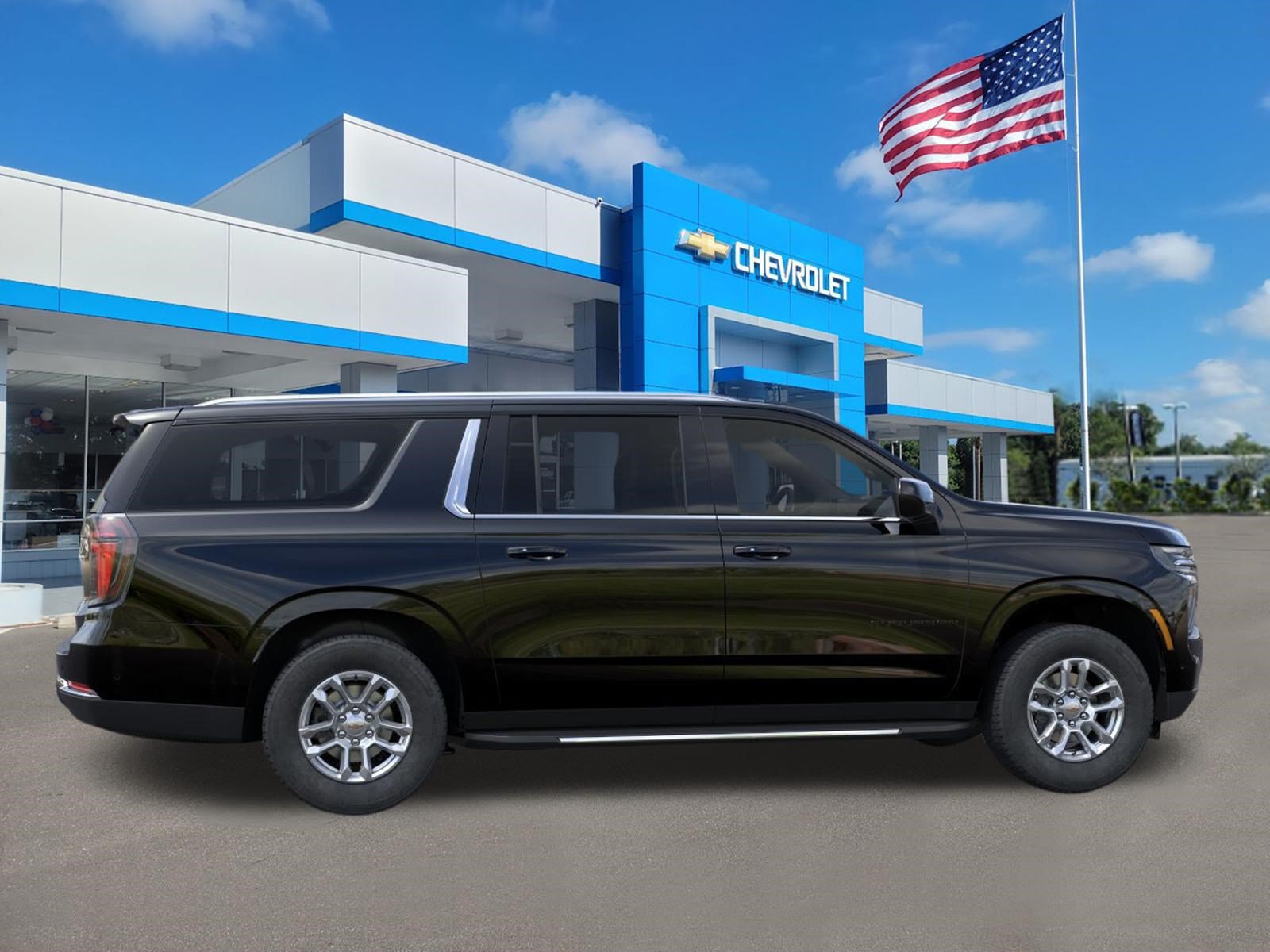 New 2026 Chevrolet Suburban LS w/ LPO, Dark Essentials Package RWD image 5