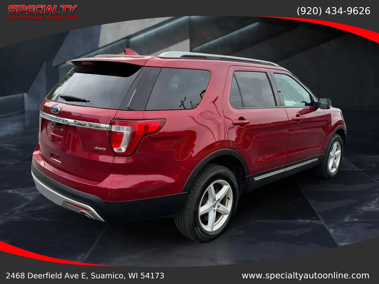 Used 2017 Ford Explorer XLT w/ Equipment Group 201A AWD/4WD image 10