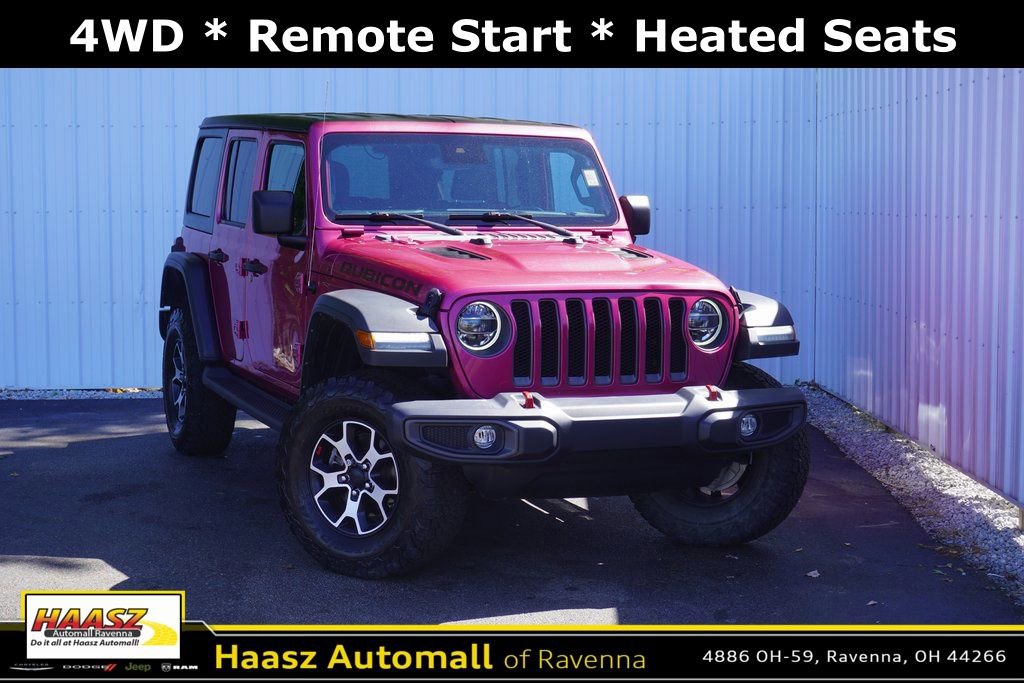 Used 2022 Jeep Wrangler Unlimited Rubicon w/ LED Lighting Group image 1