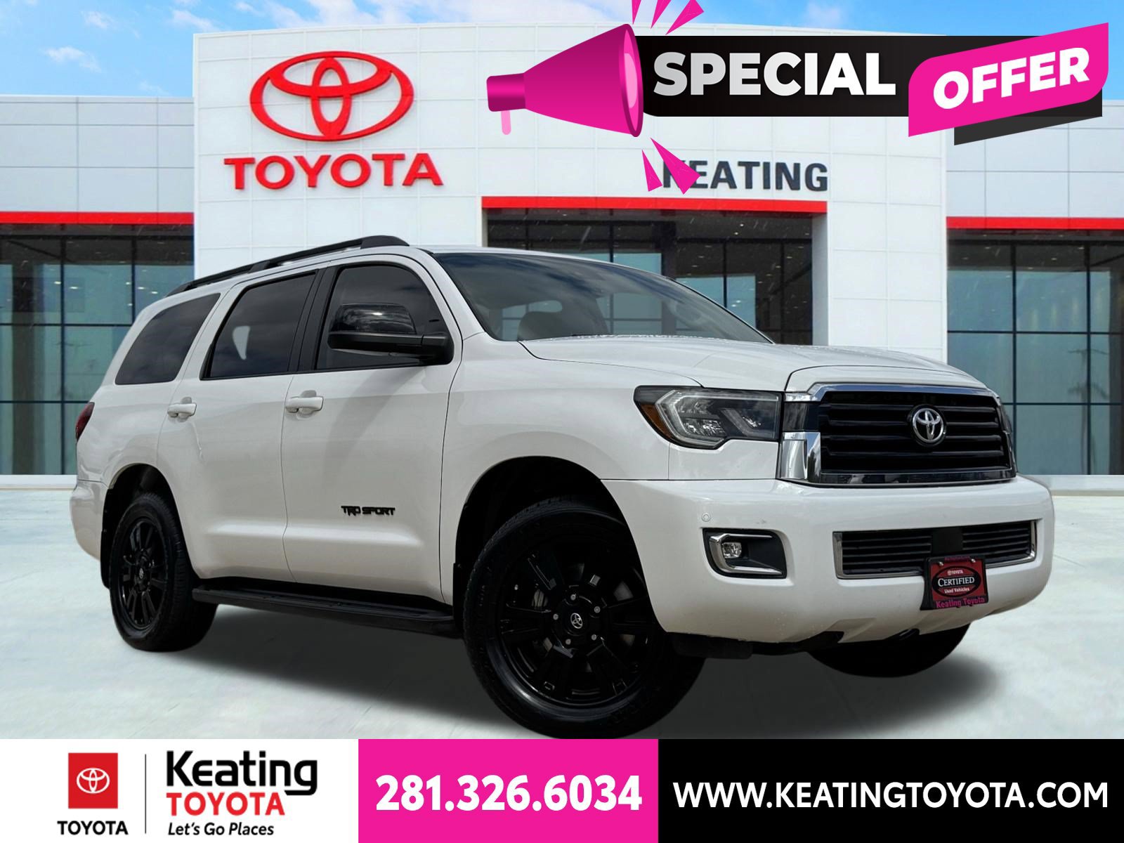 Used 2019 Toyota Sequoia TRD Sport w/ TRD Sport Premium Package