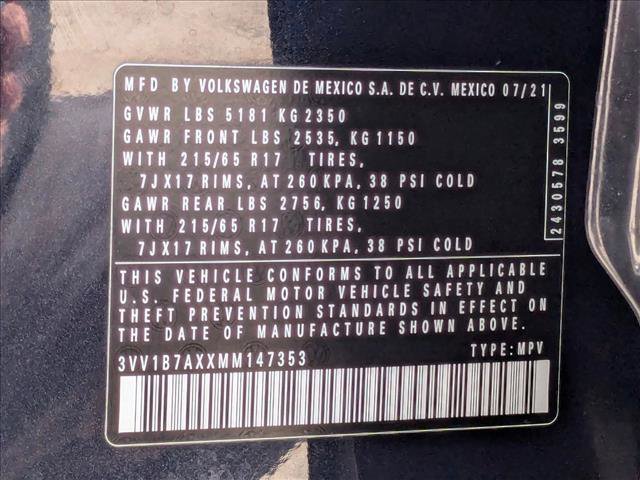 Used 2021 Volkswagen Tiguan S image 22