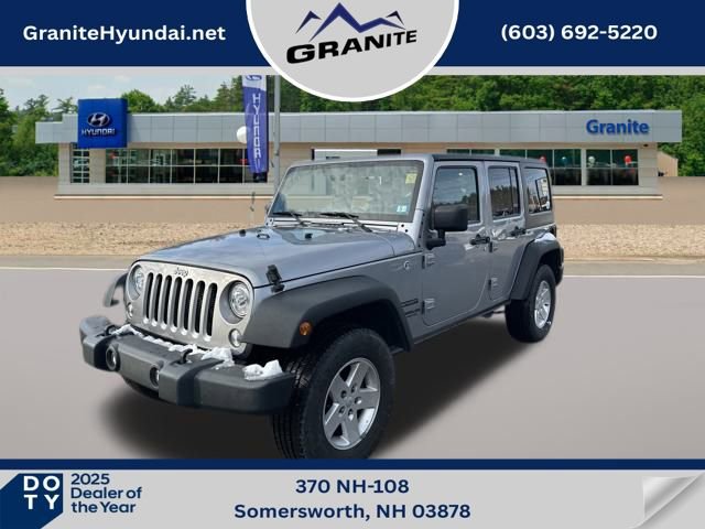Used 2017 Jeep Wrangler Unlimited Sport w/ Quick Order Package 24S image 1