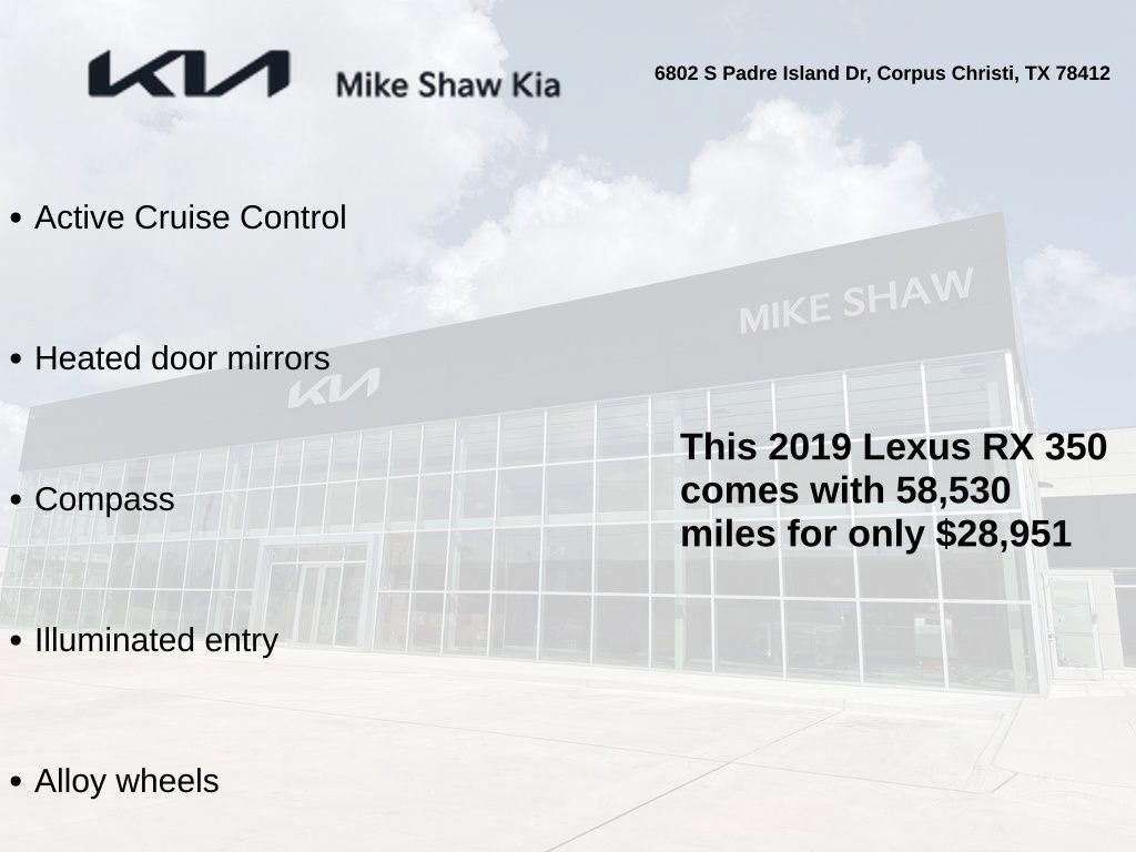 Used 2019 Lexus RX 350 FWD w/ Luxury Package image 3