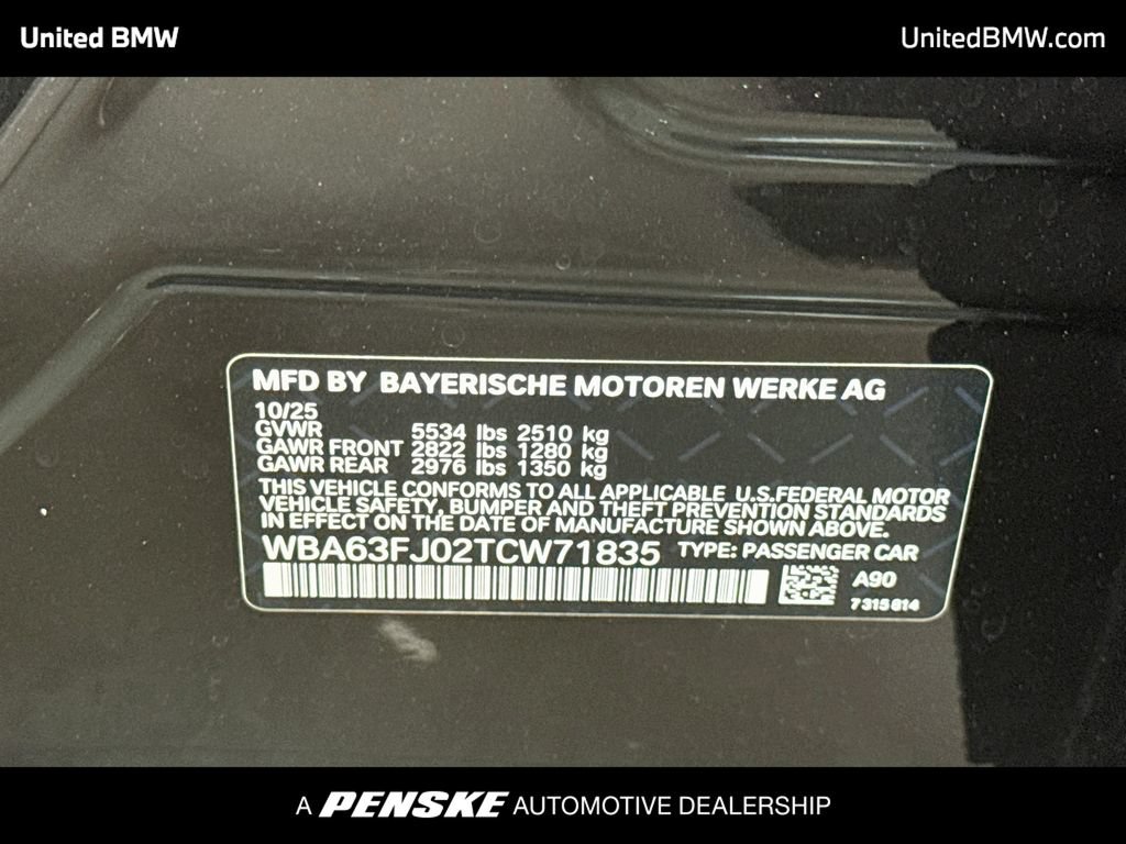 Certified 2026 BMW 540i xDrive AWD/4WD image 22
