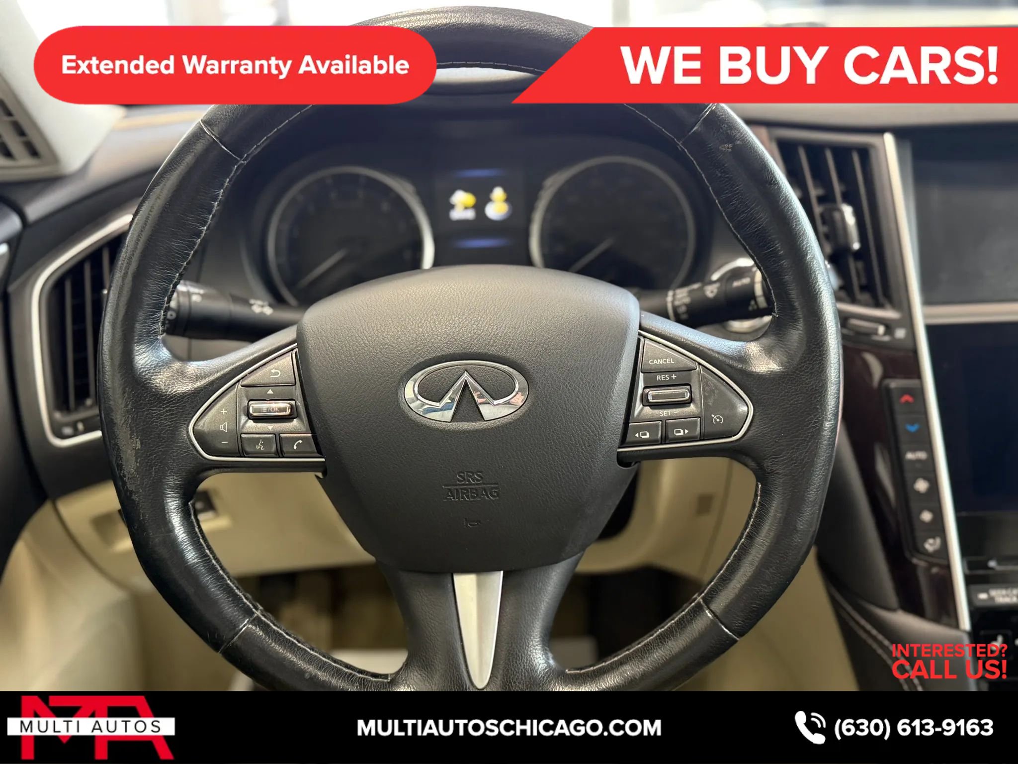 Used 2015 INFINITI Q50 Premium w/ Deluxe Touring Package image 17