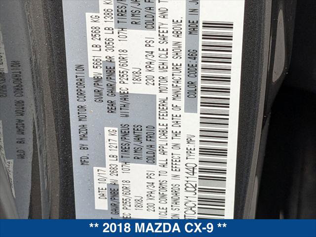 Used 2018 MAZDA CX-9 Touring image 25