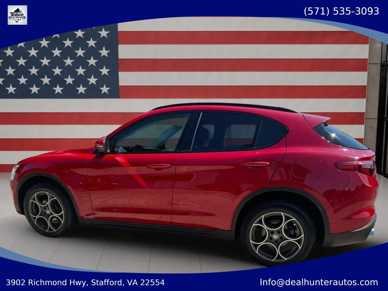 Used 2018 Alfa Romeo Stelvio Sport w/ Quick Order Package 22J Sport AWD/4WD image 8