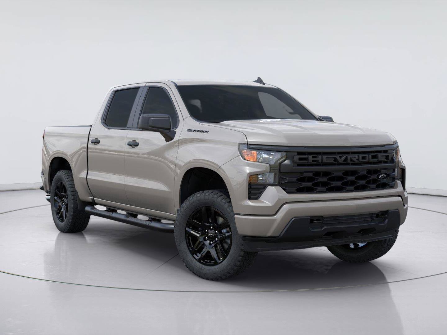 New 2026 Chevrolet Silverado 1500 Custom w/ Turbomax Blackout Package RWD image 7