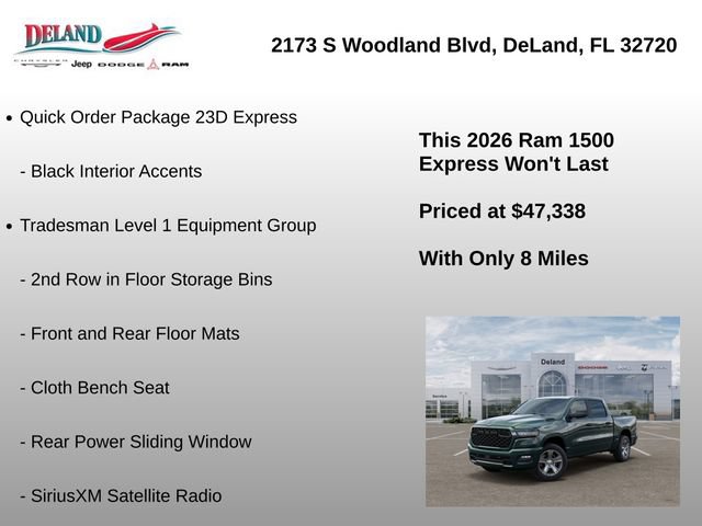New 2026 RAM 1500 Express AWD/4WD image 12