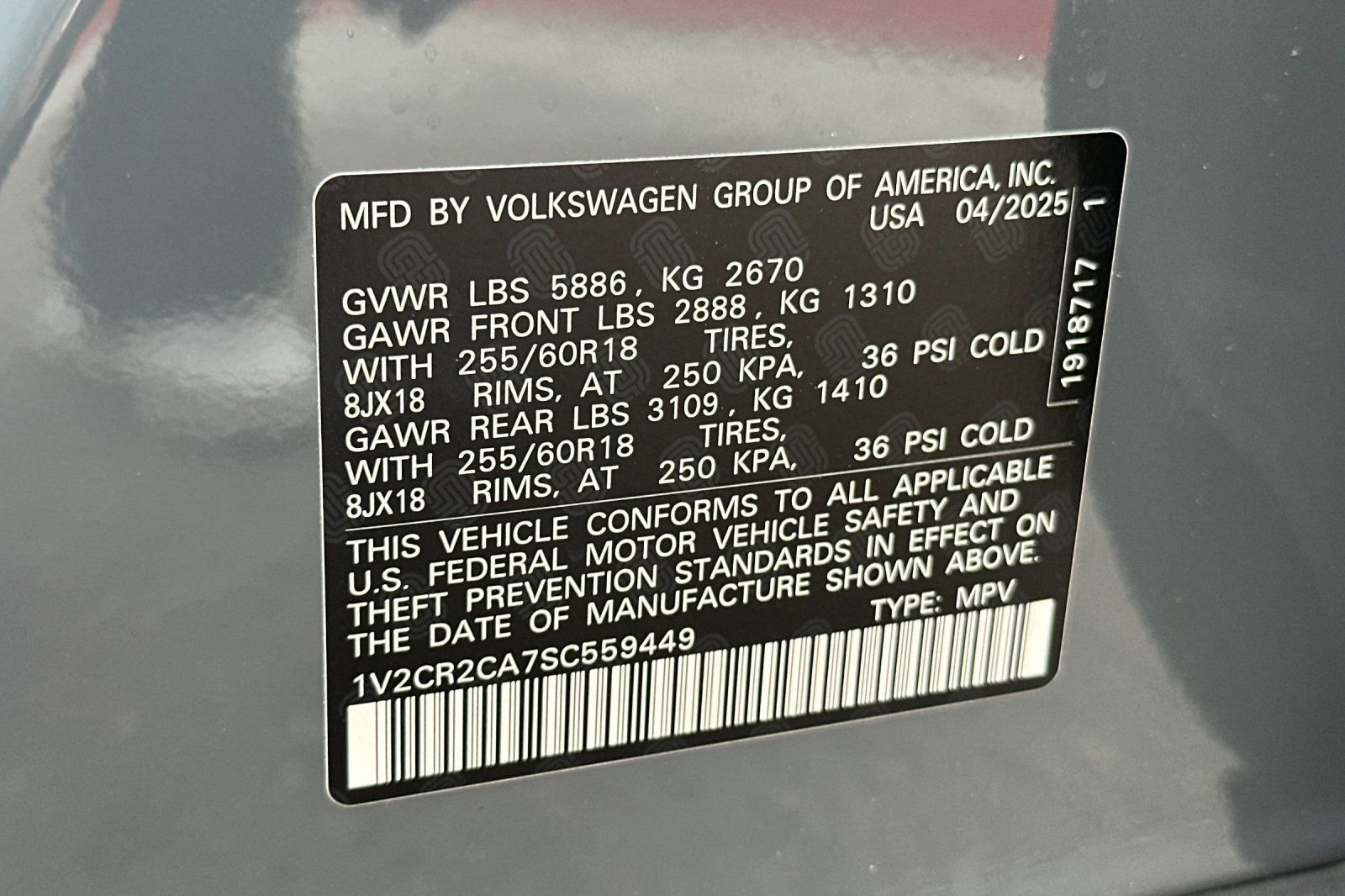 New 2025 Volkswagen Atlas Peak Edition SE AWD/4WD image 29