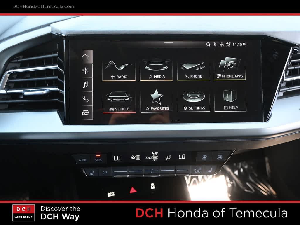 Used 2023 Audi Q4 e-tron Premium w/ Convenience Package RWD image 12