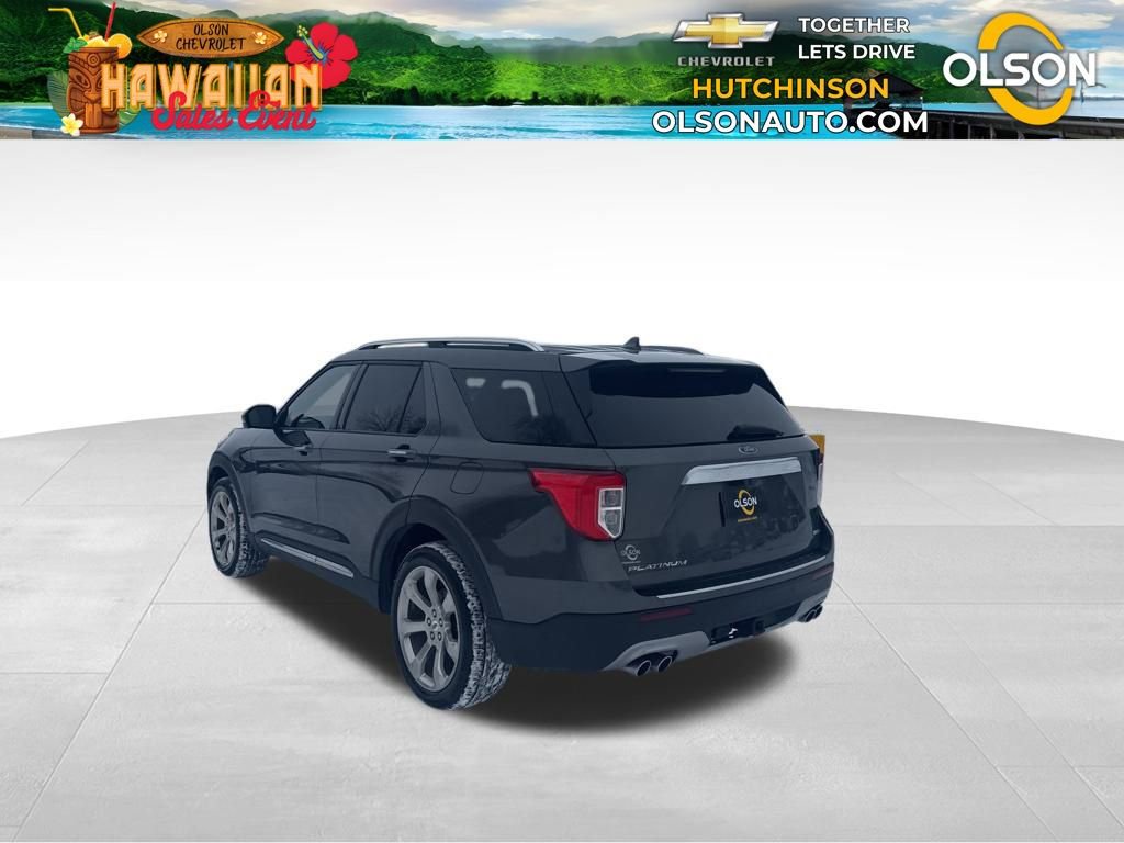 Used 2020 Ford Explorer Platinum w/ Premium Technology Package image 3