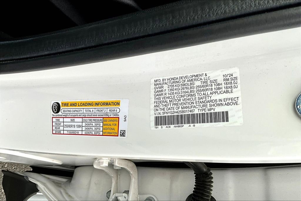 Used 2025 Honda Pilot EX-L image 16