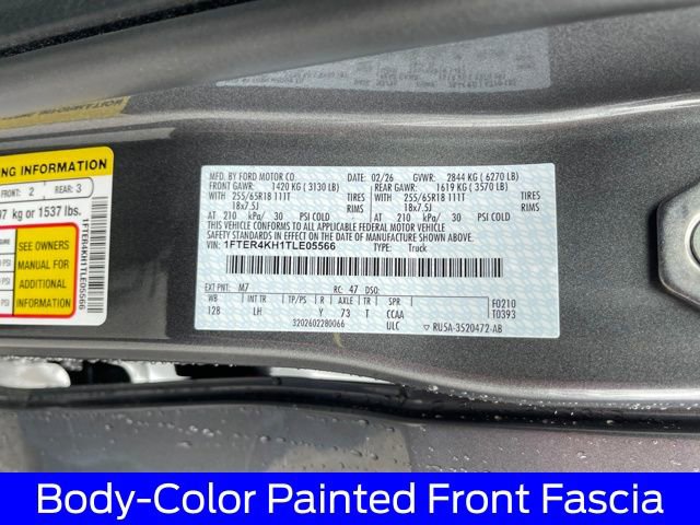 New 2026 Ford Ranger Lariat w/ FX4 Off-Road Package image 25