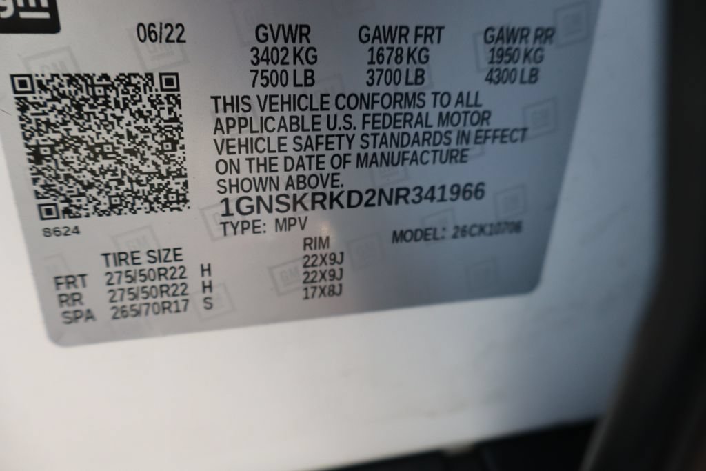 Used 2022 Chevrolet Tahoe RST AWD/4WD image 41