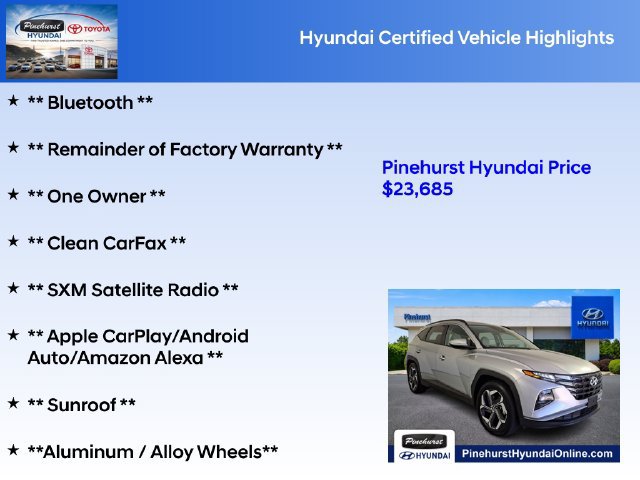 Certified 2024 Hyundai Tucson SEL w/ Convenience Package FWD image 19