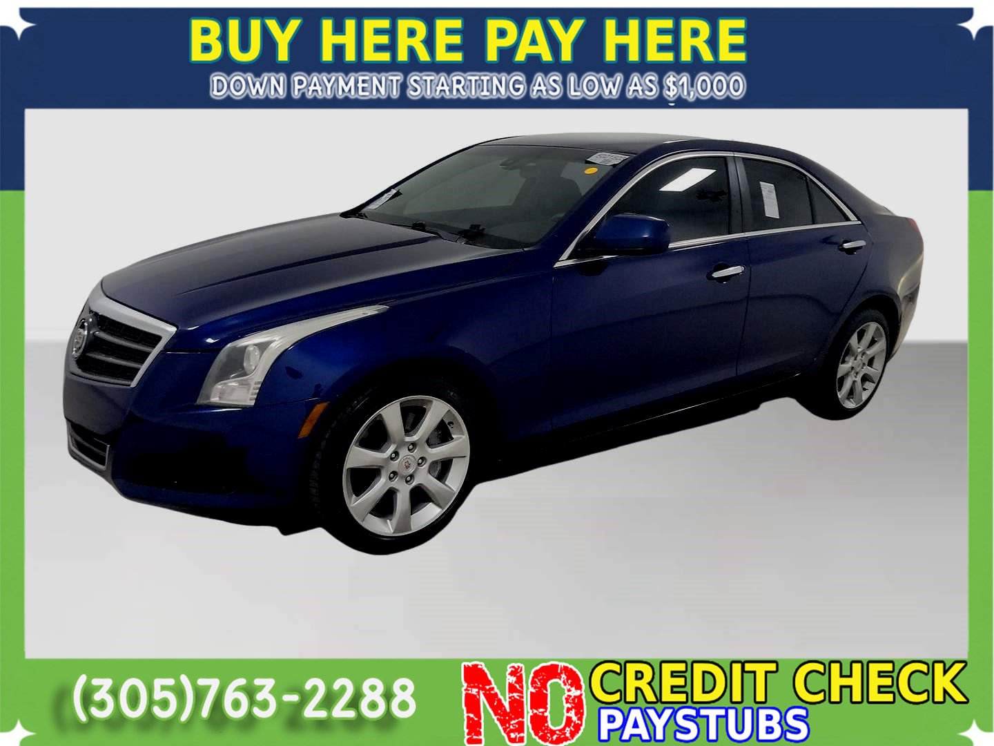Used 2014 Cadillac ATS 2.0T AWD Sedan image 2