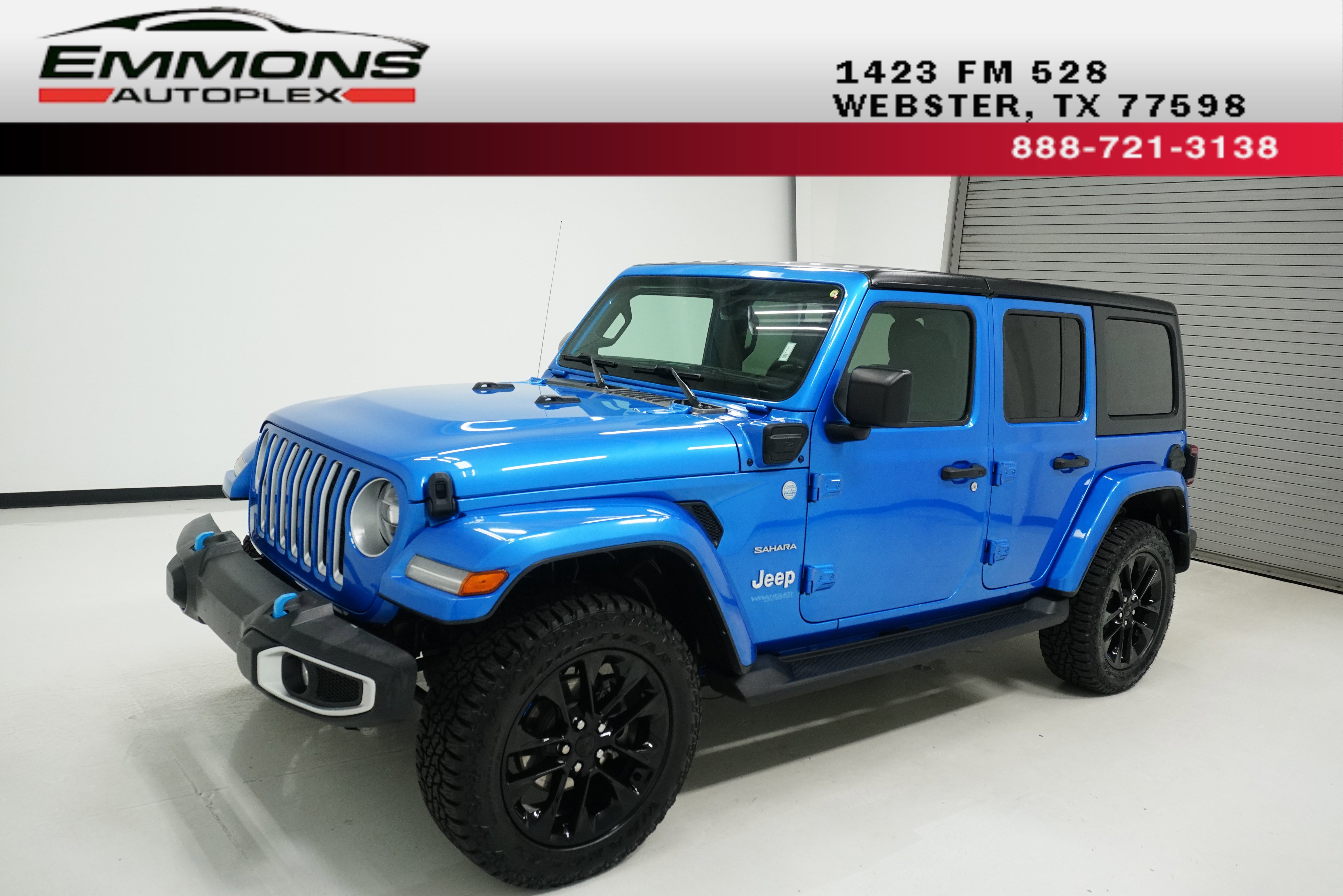 Used 2022 Jeep Wrangler Unlimited Sahara w/ Cold Weather Group image 1
