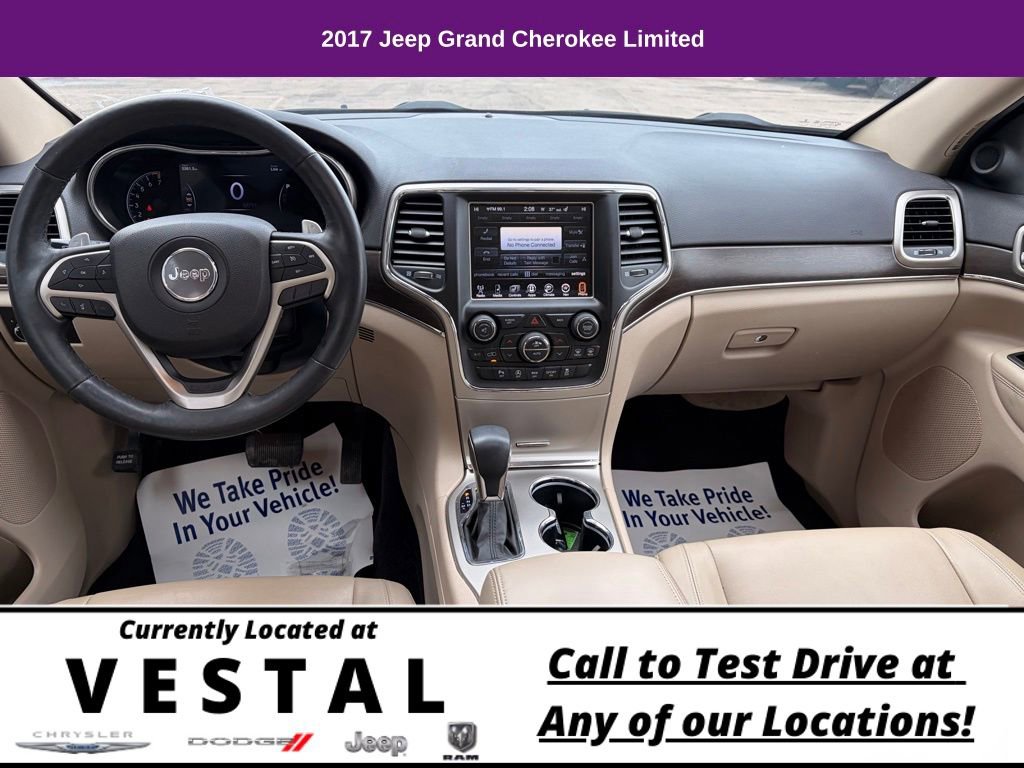 Used 2017 Jeep Grand Cherokee Limited AWD/4WD image 13
