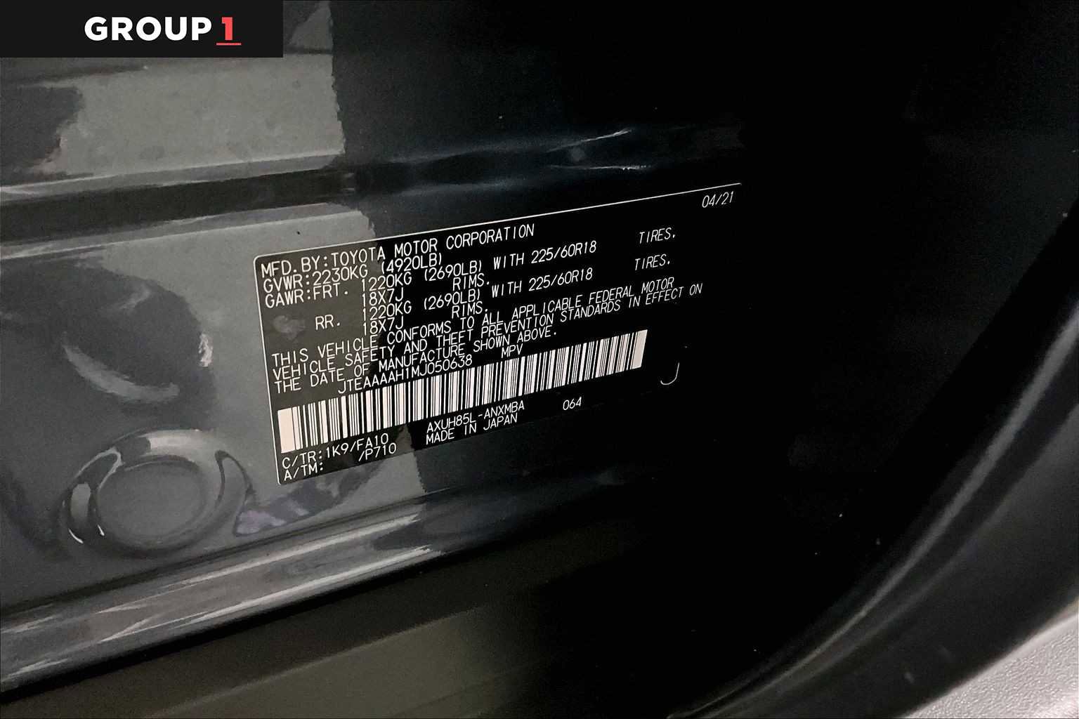 Certified 2021 Toyota Venza LE image 36