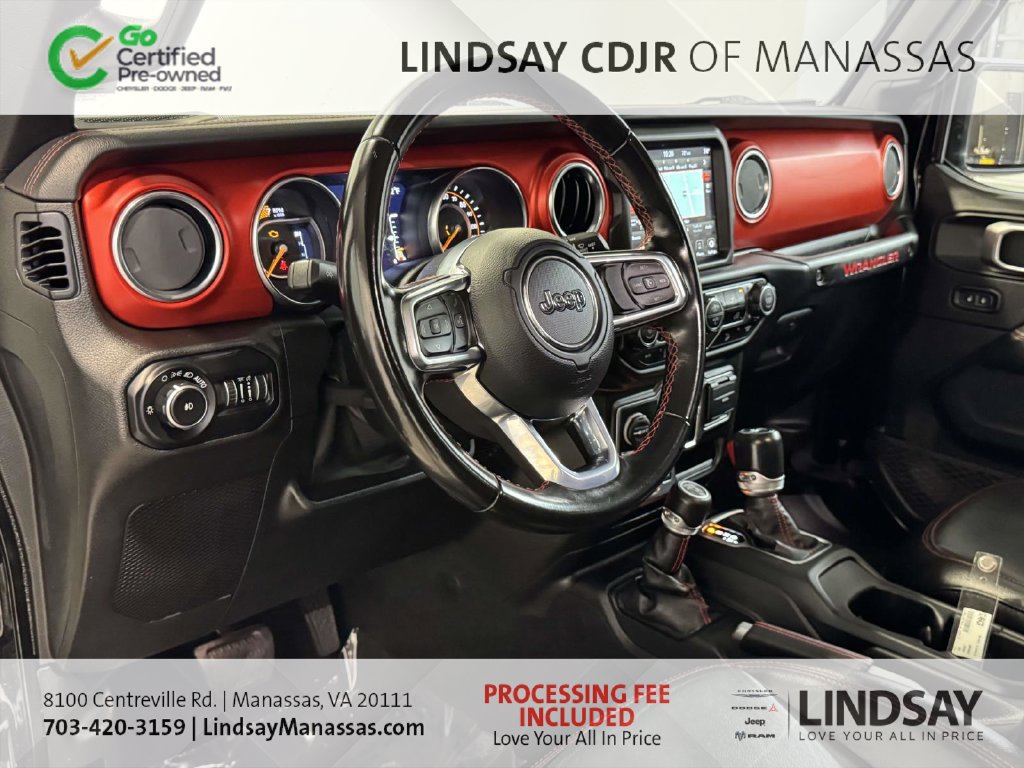 Certified 2020 Jeep Wrangler Unlimited Rubicon w/ Dual Top Group AWD/4WD image 19