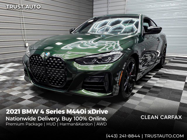 Used 2021 BMW 440i xDrive Coupe w/ Premium Enhanced Package