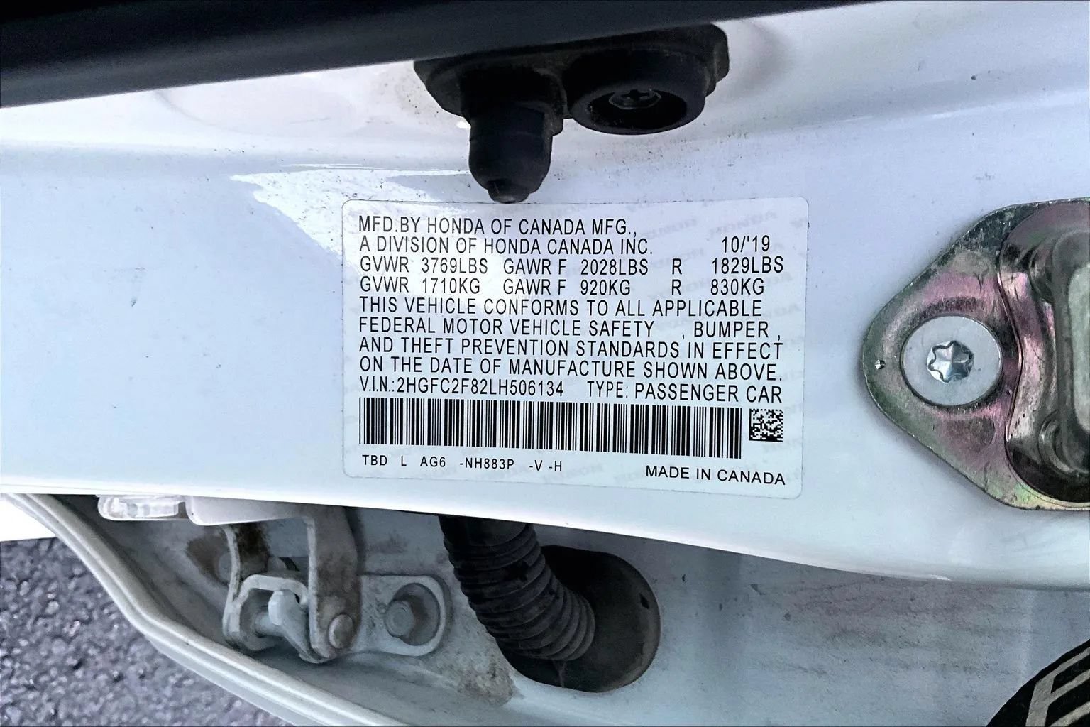 Used 2020 Honda Civic Sport image 3