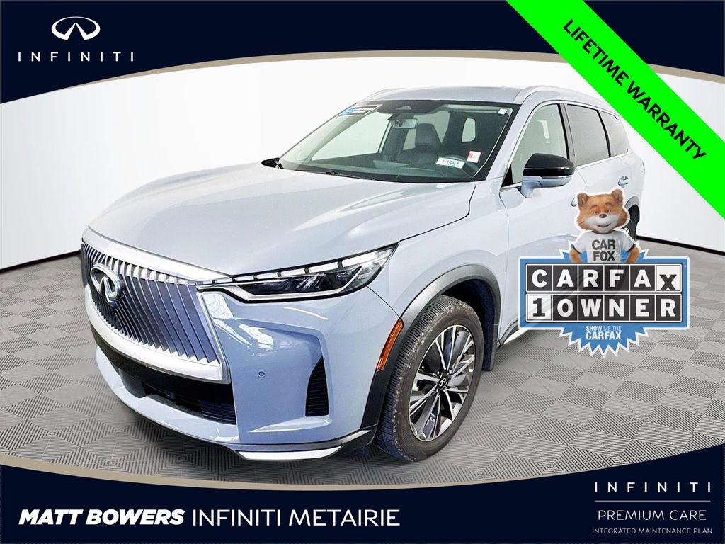Certified 2026 INFINITI QX60 Luxe w/ Cargo Package image 1