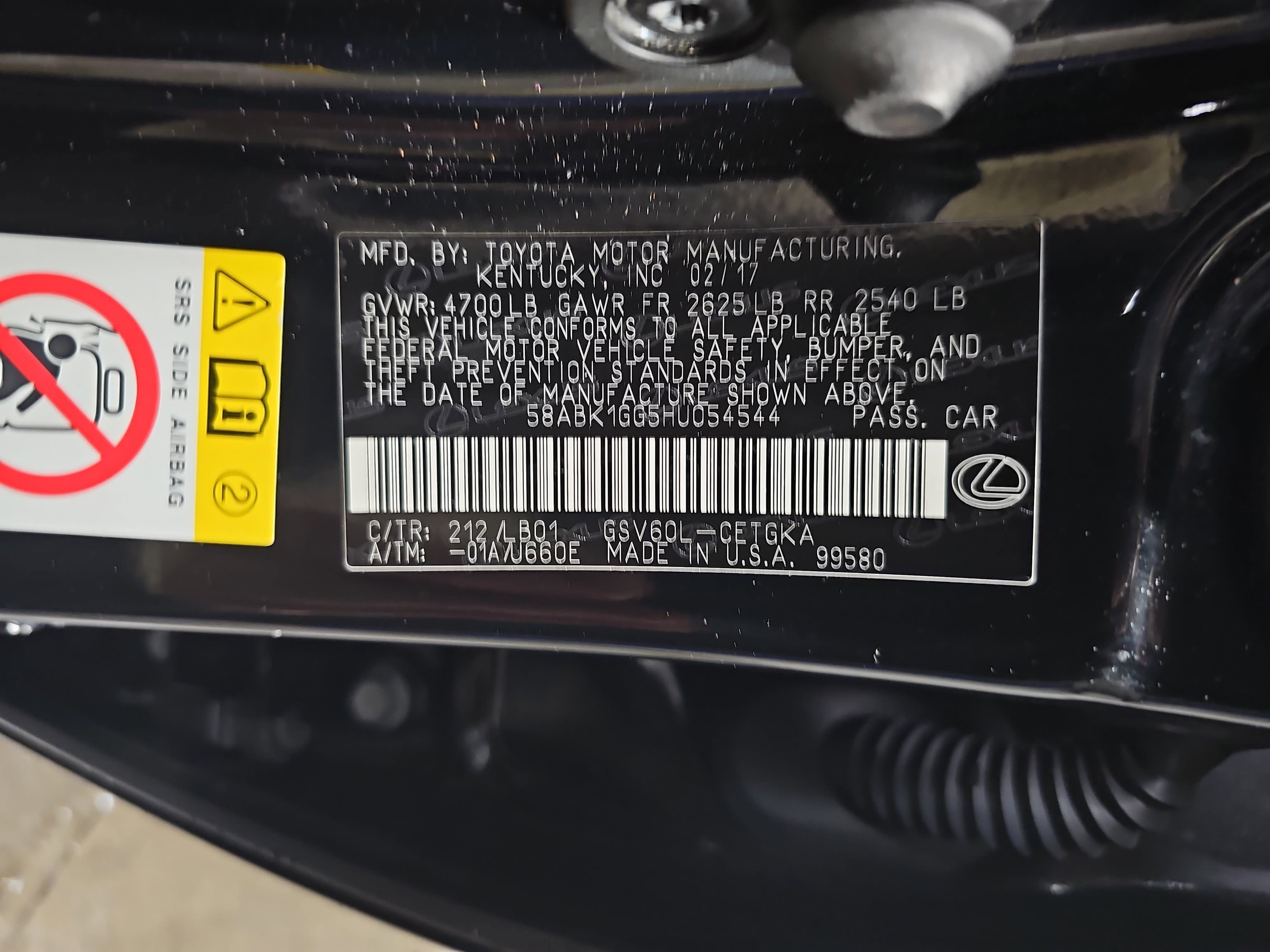 Used 2017 Lexus ES 350 image 38