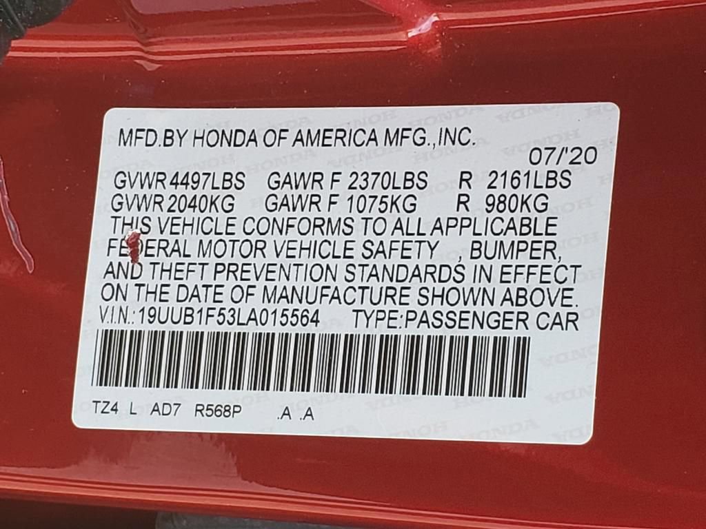 Used 2020 Acura TLX w/ Technology Package image 41