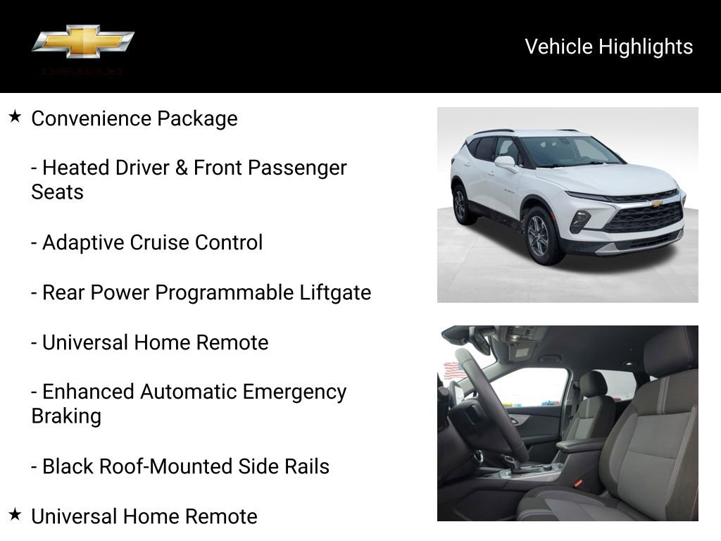 Certified 2023 Chevrolet Blazer LT w/ Convenience Package AWD/4WD image 22