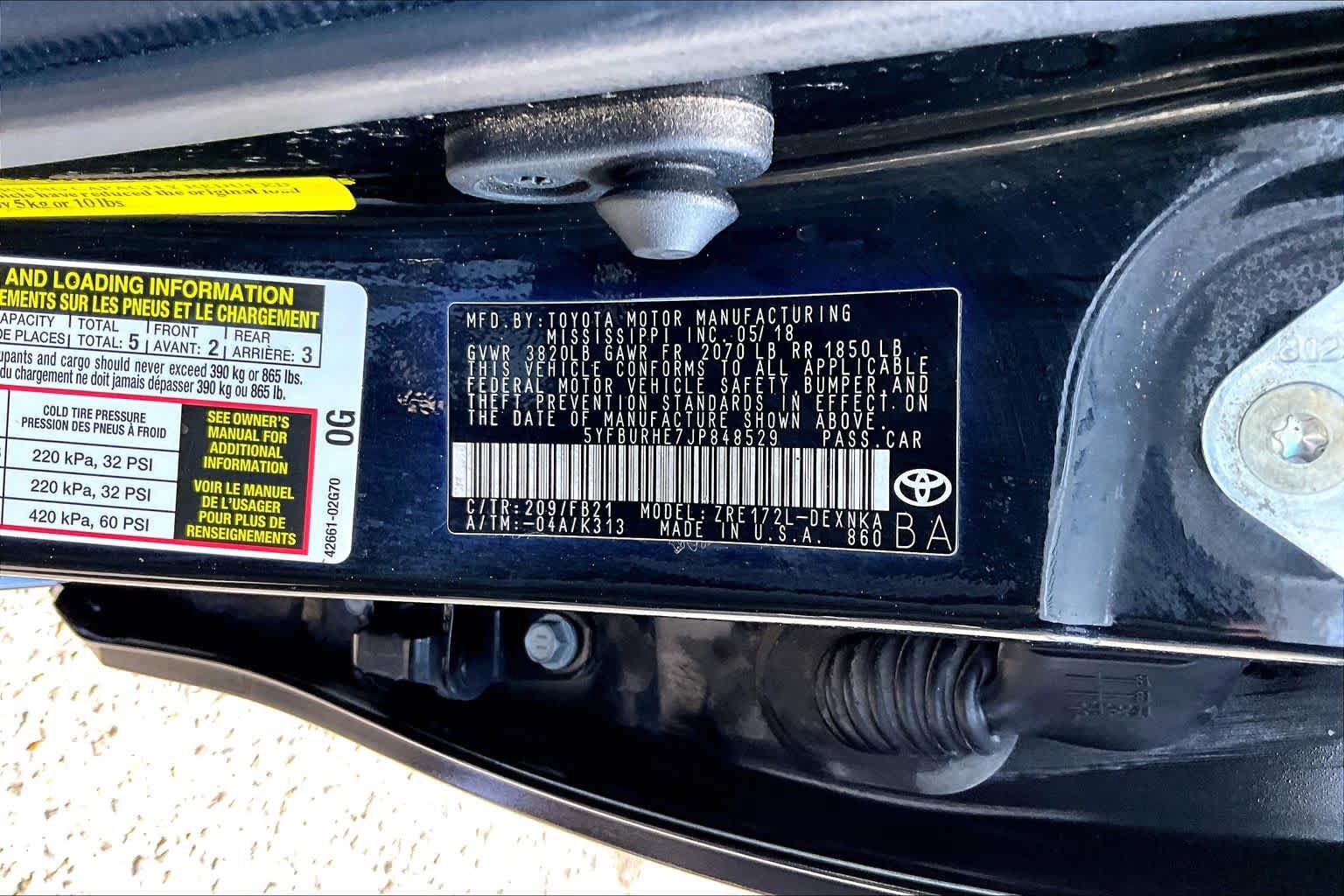 Used 2018 Toyota Corolla LE FWD image 37