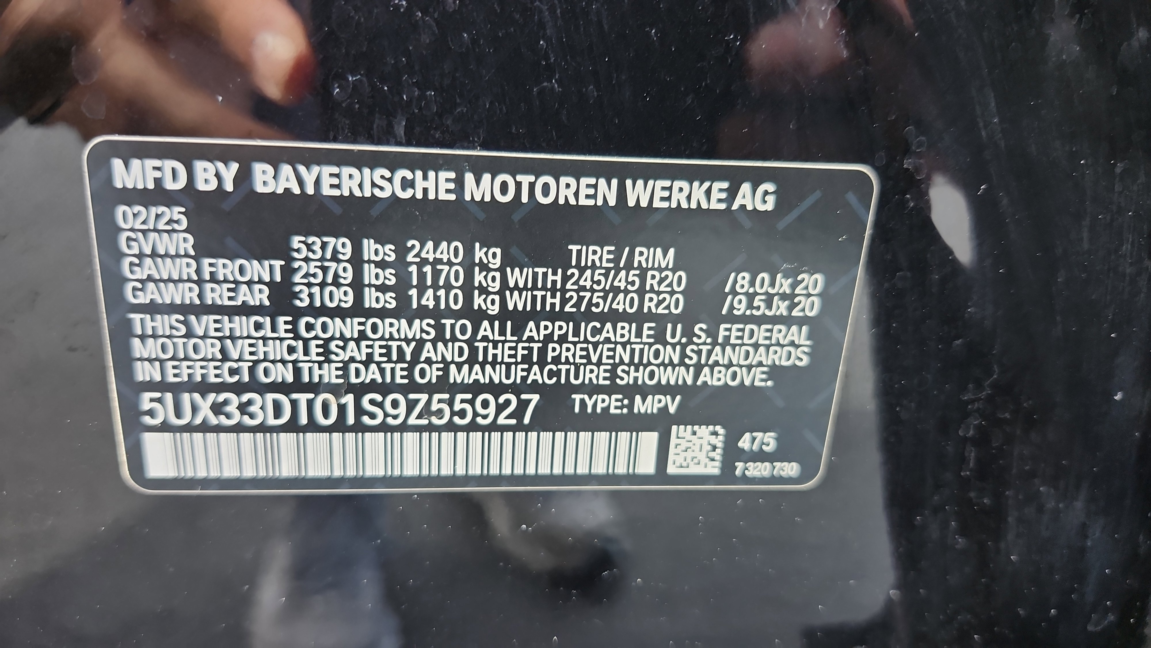 Certified 2025 BMW X4 xDrive30i w/ Premium Package image 43