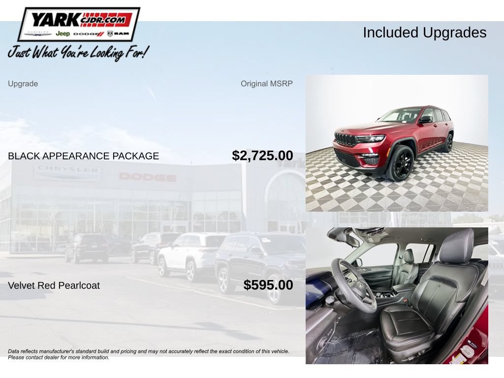 Certified 2023 Jeep Grand Cherokee Limited w/ Black Appearance Package AWD/4WD image 5