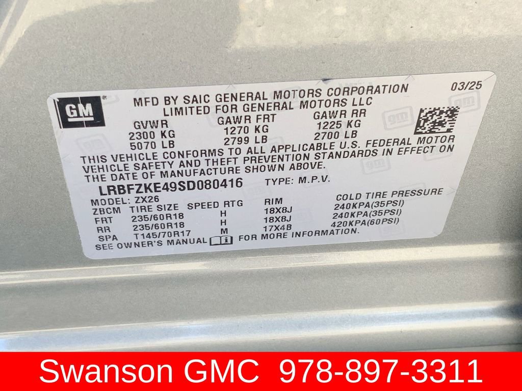 Certified 2025 Buick Envision Preferred AWD/4WD image 33