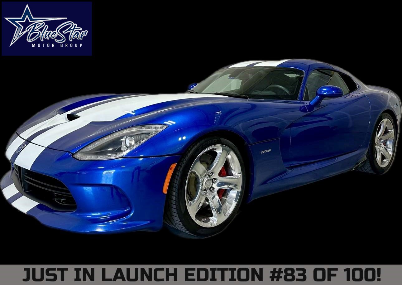 Used 2013 SRT Viper GTS w/ GTS Laguna Interior Pkg
