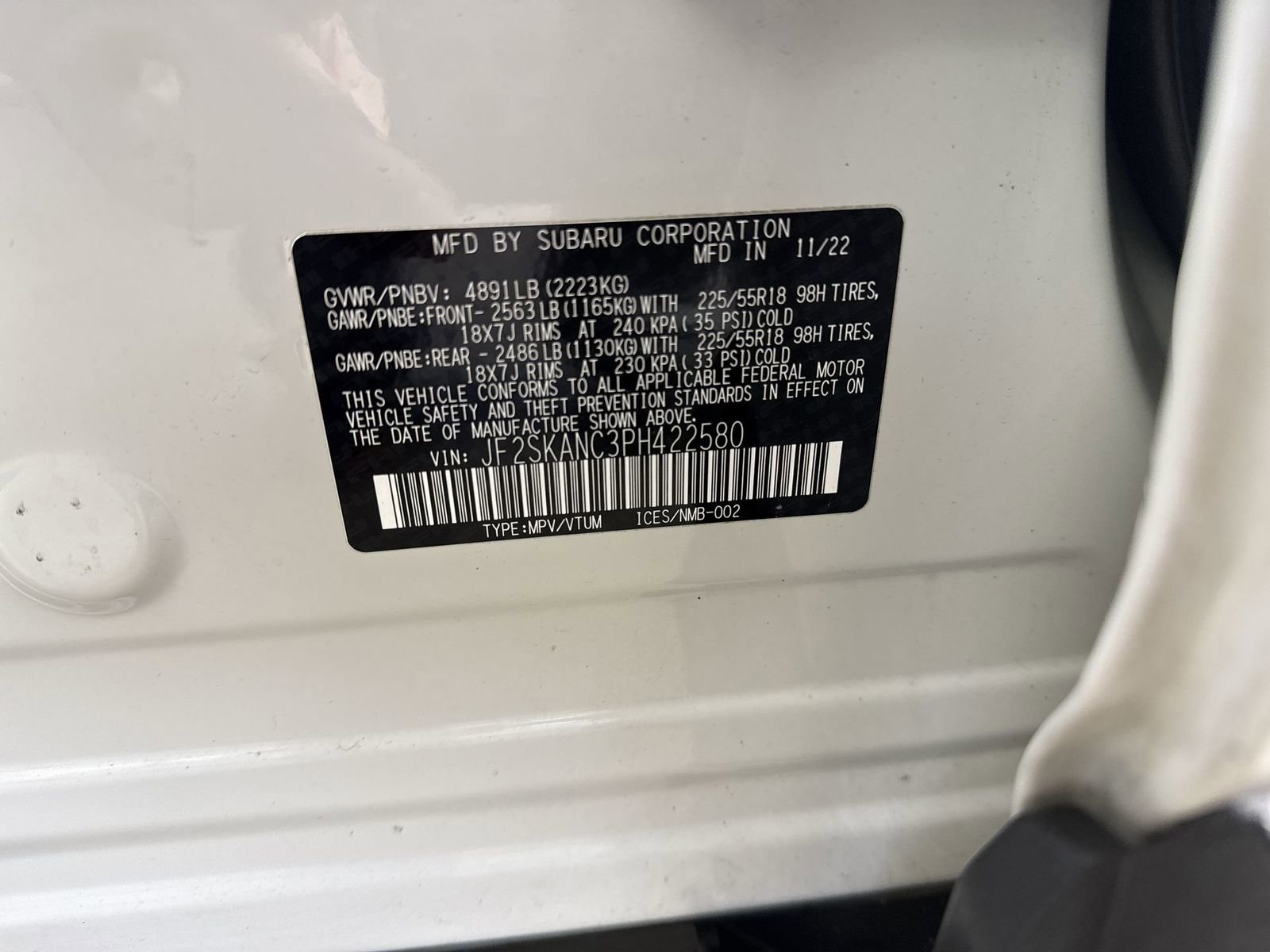 Used 2023 Subaru Forester Limited AWD/4WD image 37