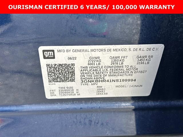 Certified 2022 Chevrolet Blazer LT image 30