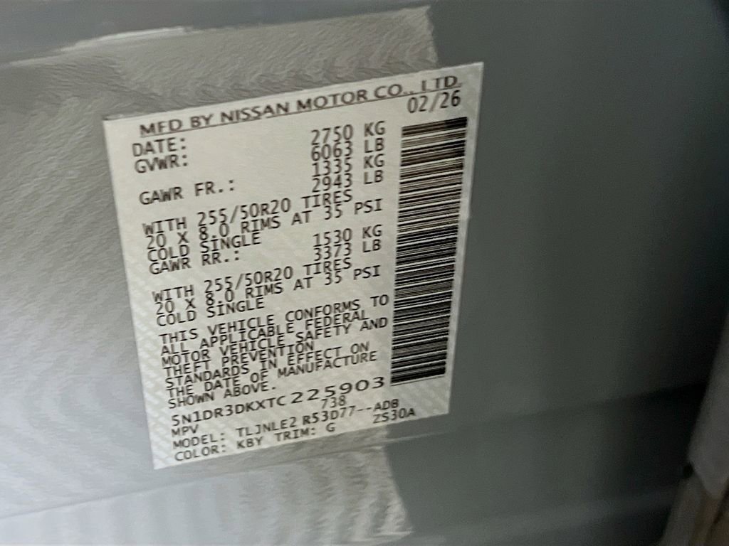 New 2026 Nissan Pathfinder Platinum image 26