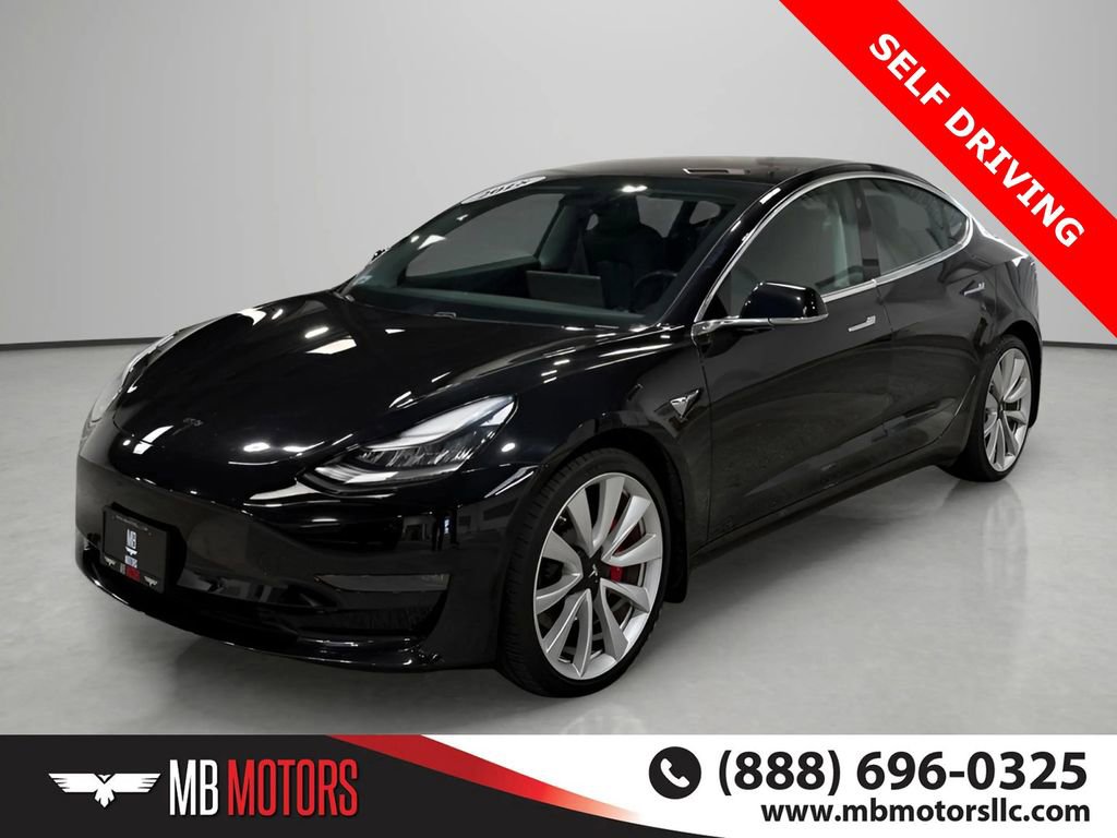 Used 2018 Tesla Model 3 Long Range AWD/4WD image 1