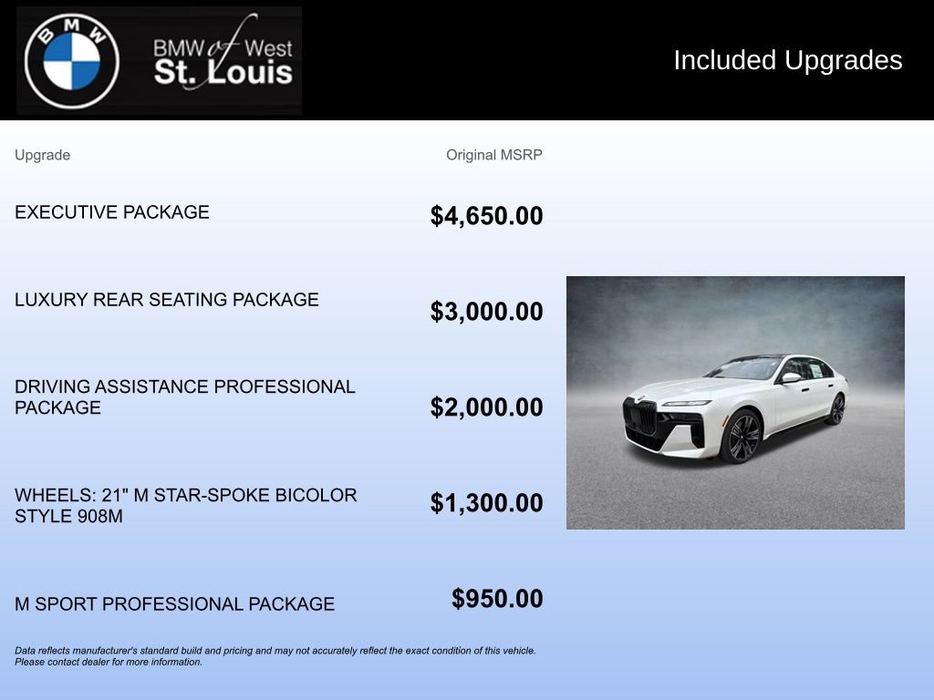 New 2026 BMW 760i xDrive w/ Executive Package image 17