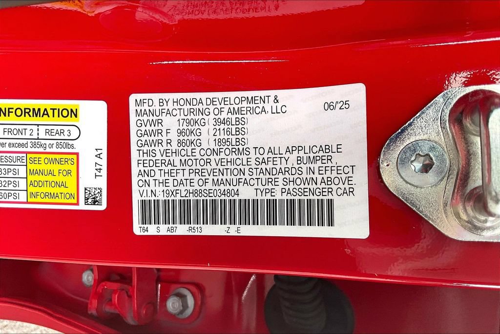Certified 2025 Honda Civic Sport image 18