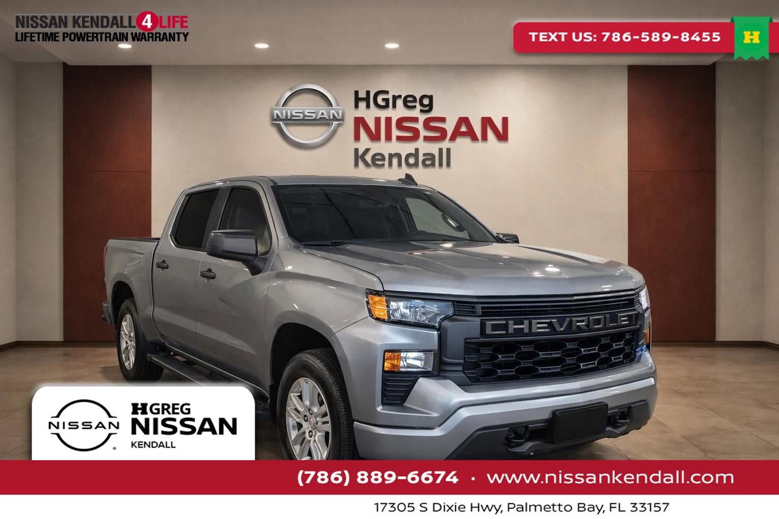 Used 2025 Chevrolet Silverado 1500 Custom RWD image 1