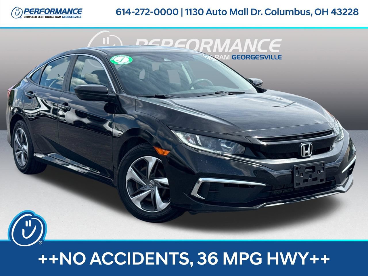 Used 2020 Honda Civic LX video 1