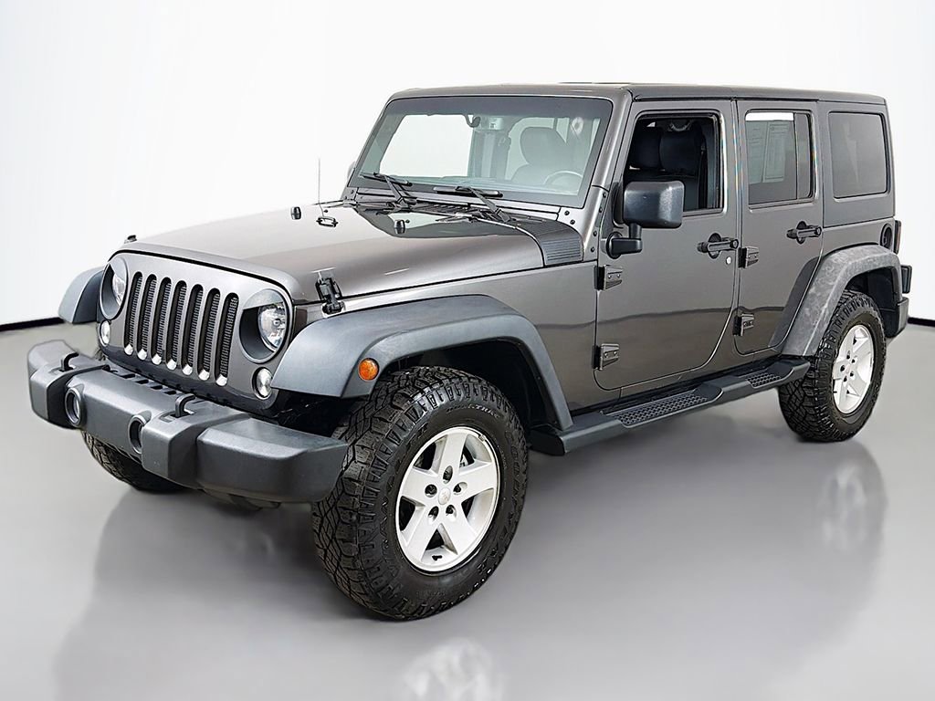 Used 2018 Jeep Wrangler Unlimited Sport S AWD/4WD image 3