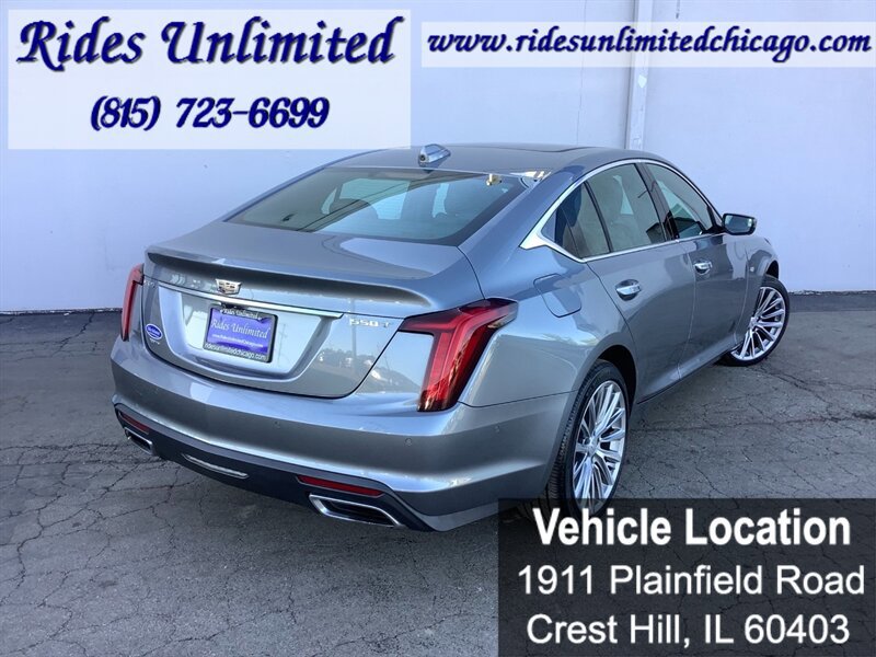 Used 2022 Cadillac CT5 Premium Luxury w/ Parking Package AWD/4WD image 14